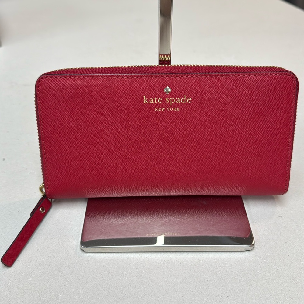 Kate Spade Morgan Saffiano Leather Zip-Around Continental Wallet